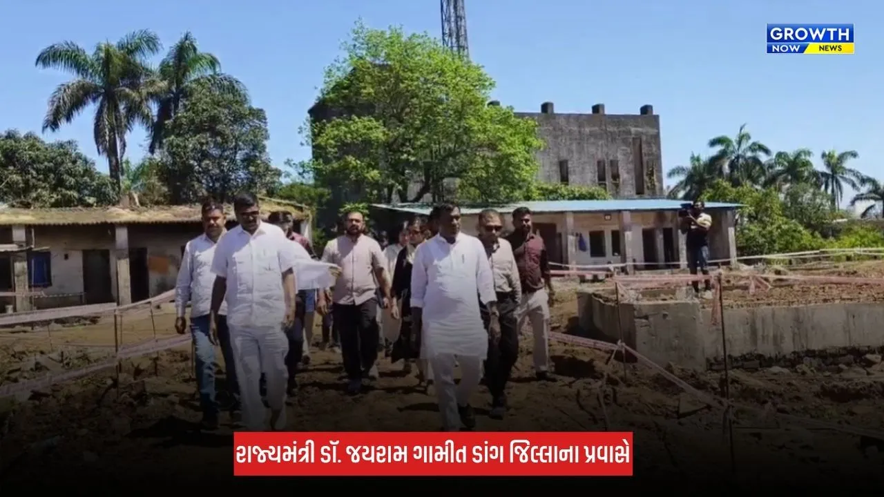 રાજ્યમંત્રી જયરામ ગામીત ડાંગના પ્રવાસે, સાપુતારામાં પ્રાકૃતિક ખેતી આધારિત વેચાણ કેન્દ્રનું કર્યું લોકાર્પણ