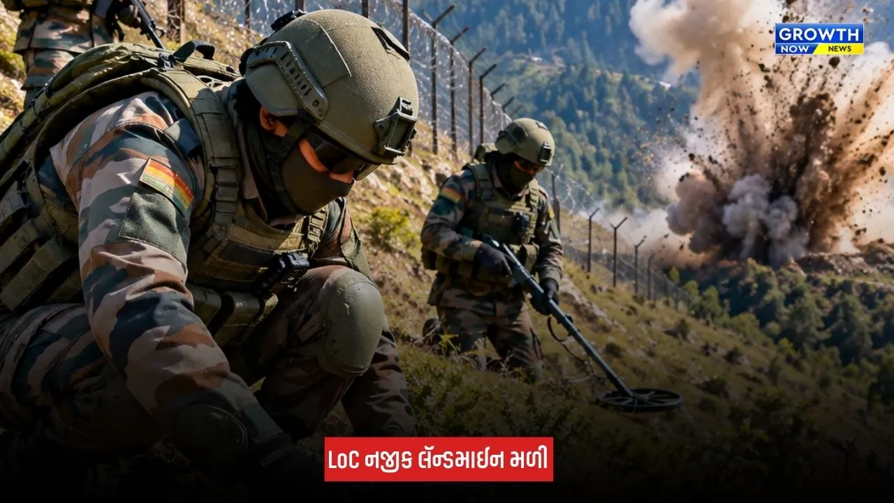 Jammu Kashmir : પૂંછમાં LoC નજીક લૅન્ડમાઈન મળી, સેનાએ સુરક્ષિત રીતે કરી નષ્ટ