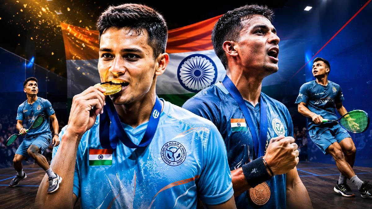 ભારતીય સ્ક્વોશમાં ઐતિહાસિક ક્ષણ, ભારતીય નૌસેનાના સુરજ ચંદે ગોલ્ડ અને ઓમ સેમવાલે બ્રોન્ઝ જીત્યો