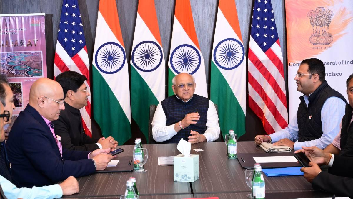 CM ભૂપેન્દ્ર પટેલનો US પ્રવાસ: ટેક્નોલોજી ક્ષેત્રના અગ્રણીઓ સાથે CM ભૂપેન્દ્ર પટેલની મહત્વપૂર્ણ બેઠકો